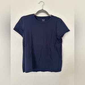 Madewell navy tshirt size small